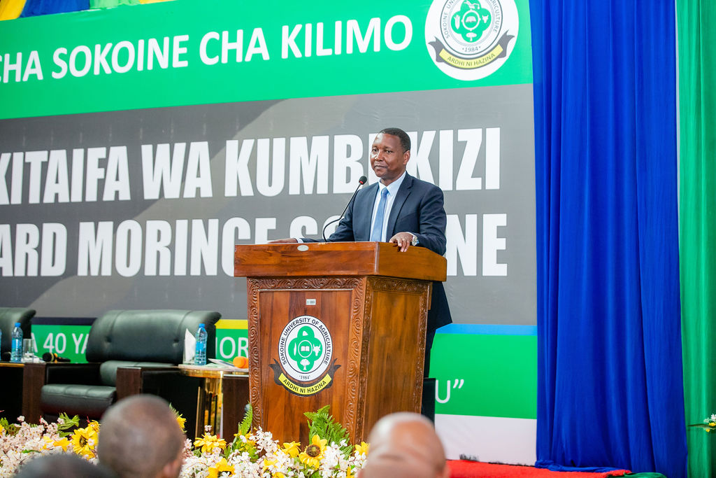 The Minister of Education, Science, and Technology, Hon. Prof. Adolf Mkenda