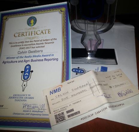 Trophies Calvin Gwabara