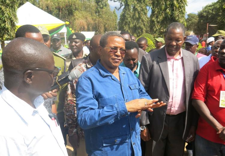 President Jakaya Kikwete at Sokoine University of Agriculture