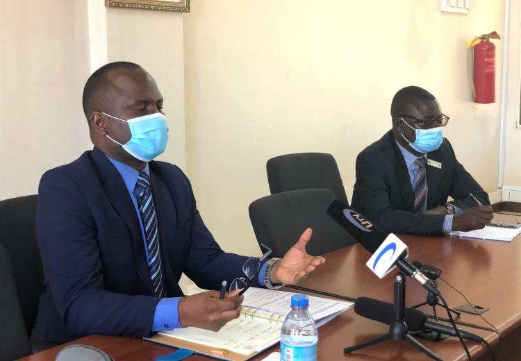 Hon Gerald Kusaya visits SUA