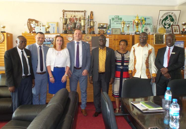 SUA signs agreements with Banat university of Romania