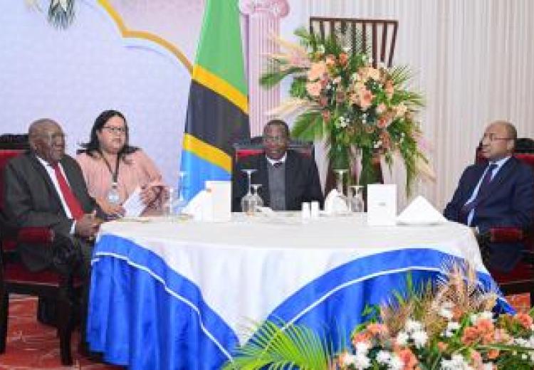 Vice President and His Visitors image.