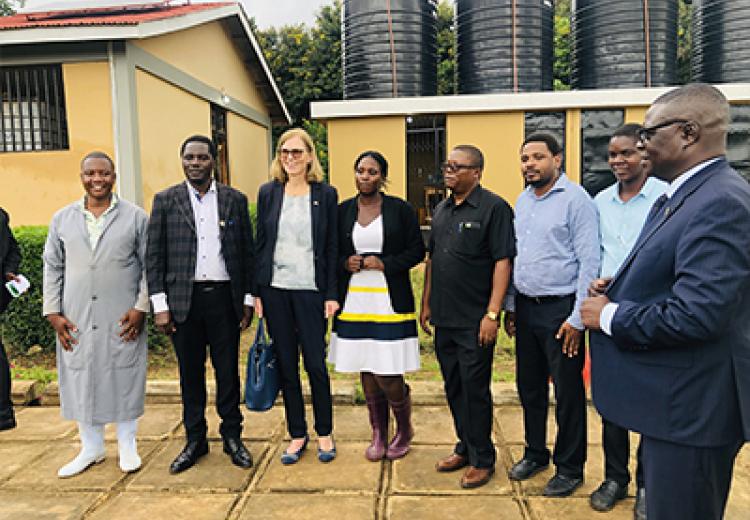 Hon. Tone Tinnes Impressed by the Department of Model Training Farm’s Contribution to Students and Community