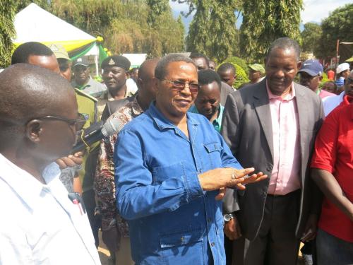 President Jakaya Kikwete at Sokoine University of Agriculture