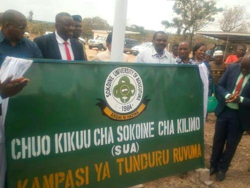 SUA Establishes a New Campus in Tunduru