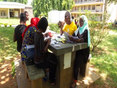 students preparations before exams