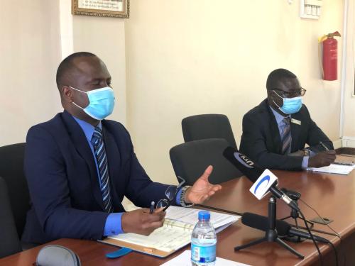 Hon Gerald Kusaya visits SUA