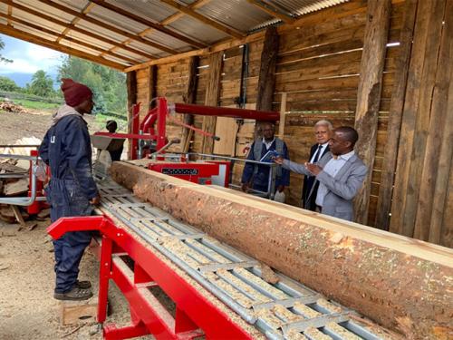 SUA Bought Forest Products Processing Machine