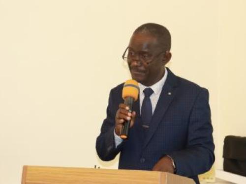 The Deputy Vice Chancellor (PF & A ), Prof. Amandus Muhairwa