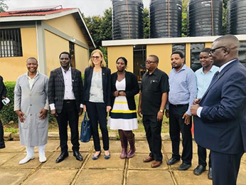 Hon. Tone Tinnes Impressed by the Department of Model Training Farm’s Contribution to Students and Community