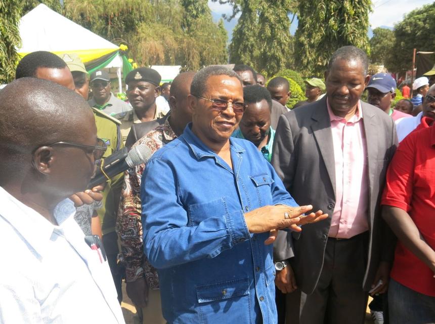 President Jakaya Kikwete at Sokoine University of Agriculture